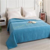 20lbs Weighted Blanket (60x80) - Light Blue