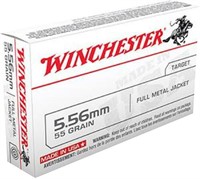 Winchester Ammo WM193K USA M193 5.56x45mm NATO 55