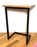 Side Table- Wood & Metal