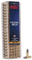 CCI 0056 Subsonic Small Game 22 LR 40 gr Lead Holl