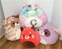 Squishmallows Lot of 4