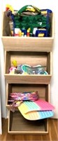 Stackable Toy Bins Lot of 4