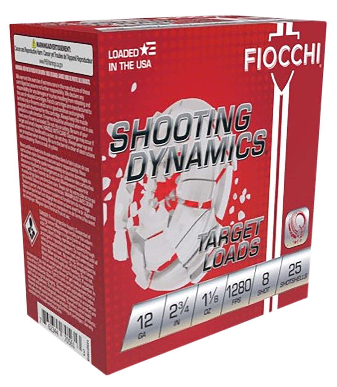 Fiocchi 12SDHV8 Shooting Dynamics Target 12 Gauge