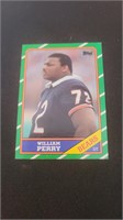 1986 Topps William "Refrigerator" Perry rookie