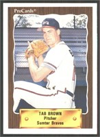 Tab Brown Atlanta Braves