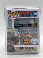 Autographed Funko Pop! Colbert Naruto Killer Bee