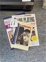 piano playing books & program