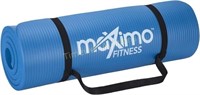 Maximo Yoga Mat 72x24  0.6in Thick  Blue