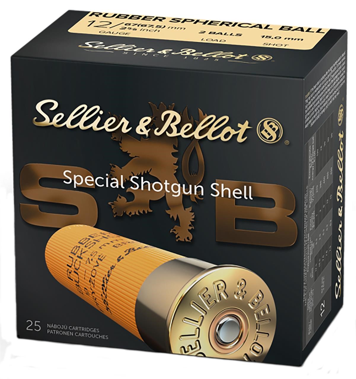Sellier  Bellot SB12RBB Shotgun  12 Gauge 2.75 919