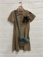 Vintage 1940’s Girl Scout Brownie Uniform