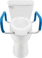 Heavy Duty Elongated Toilet Seat Riser, Easy to
