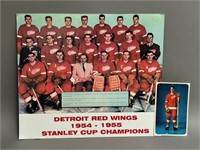 Detroit Red Wings and Gordie Howe Card