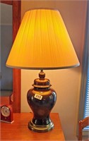 Table LAMP, Brown Pottery - NO SHIPPING