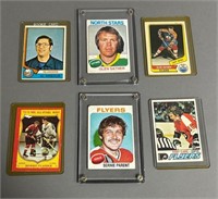 Group of Six Hockey Cards