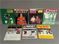 Group of Vintage Hockey Magazines