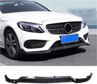 NINTE Front Lip 2015-18 W205 Benz - ABS Coating