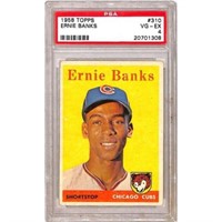 1958 Topps Ernie Banks Psa 4
