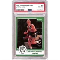 1984 Star Basketball Larry Bird Psa 8