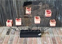 IRON CANDLE TREE STAND - NO SHIPPING