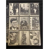 (11)1964 Topps John F. Kennedy Cards