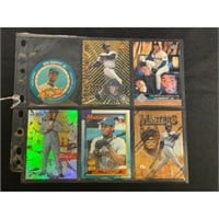 (6) High Grade Ken Griffey Jr. Cards With Rc