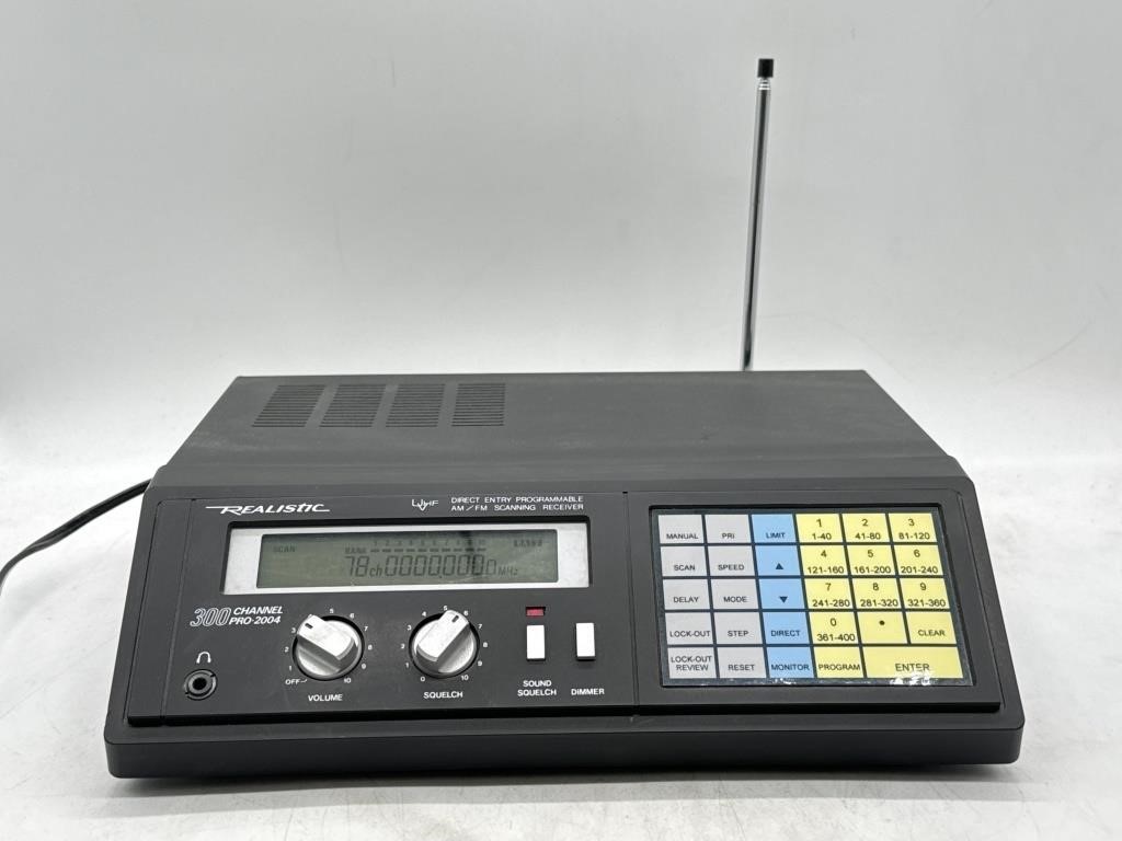 Realistic UVF Programmable Receiver 300 Channel