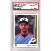 1989 Upper Deck Randy Johnson Rookie Psa 10