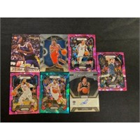 (7) Basketball Instert/rookies/cracked Ice Cards