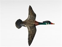 Crowell Style Flying Wood Duck Drake - Ken Kirby