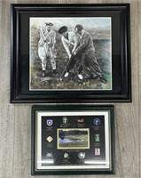 Two Pieces Golf Wall Art