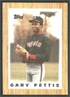 Mini Gary Pettis California Angels