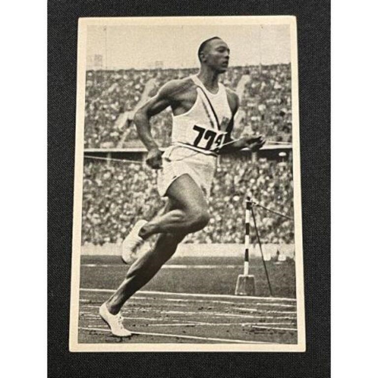 1936 Jesse Owens Olympic Card
