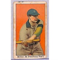 1909 E92 Dockman Dots Miller Batting