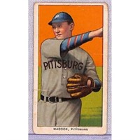 1909-11 T206 Maddox Pittsburgh Sweet Caporal