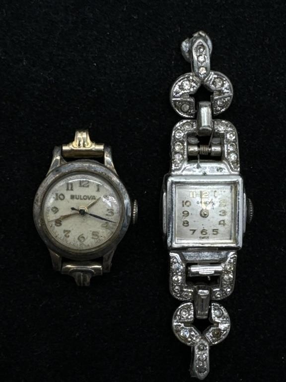 Vintage Pair of Women’s Watch Dials