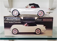 1953 CORVETTE CAR SEALED JIM BEAM DECANTER + BOX