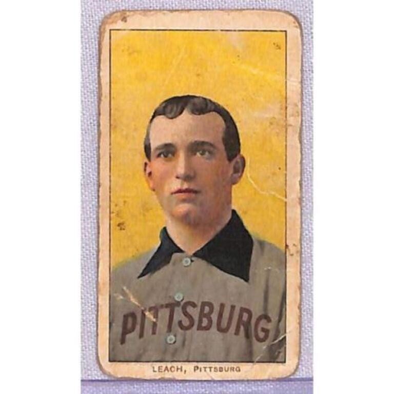 1909-11 T206 Leach Pittsburgh Sovereign Back