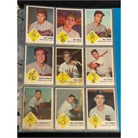 1963 Fleer Baseball Complete Set With Checklist