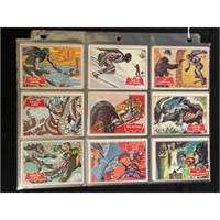 1966 Topps Batman Red Bat Set 44 Cards