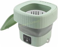 Dilwe 6L Portable Washing Machine  Green (US Plug)