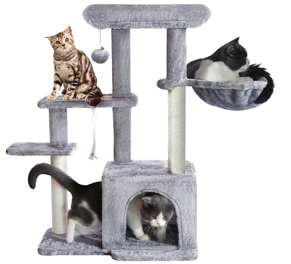 paw-story Cat Tree Tower Kitten Play Condo House