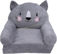 Gray Toddler Chair  Cartoon Style  2 Tiers