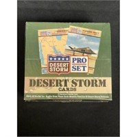 1990 Pro Set Desert Storm Sealed Wax Box