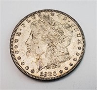 1883 MORGAN SILVER DOLLAR 1 OUNCE COIN