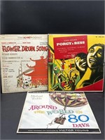 Vintage Musical Soundtrack Vinyl Records
