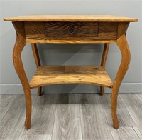 Oak Table with Drawer