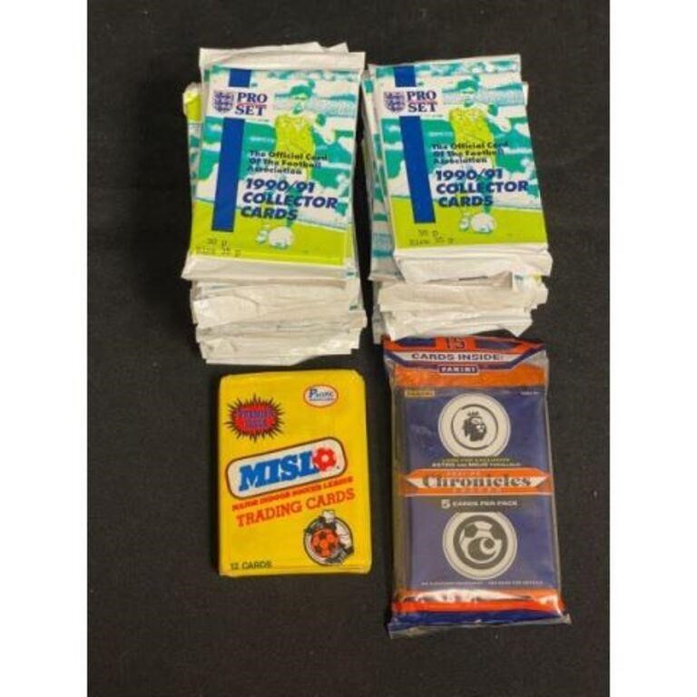 (40) Factory Sealed Soccer Wax Packs