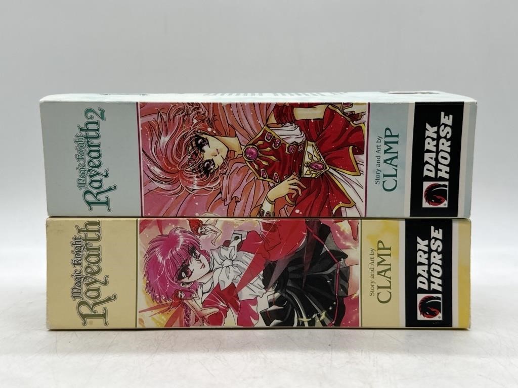 Magic Knight Rayearth Manga - 2 Books by Clamp