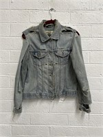 Vintage Distressed Eddie Bauer Jean Jacket (XS)