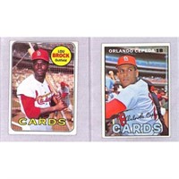 (2) Vintage St.louis Cardinals Baseball Stars